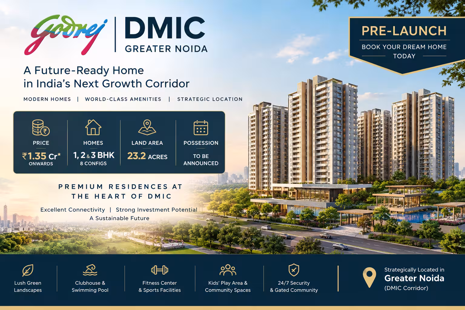 Godrej DMIC Greater Noida representative image